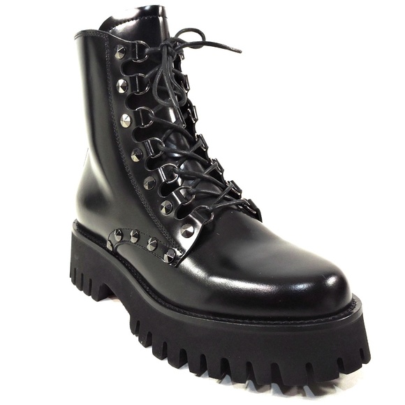 CASADEI 🇮🇹 WOMEN'S BLACK LEATHER WINTER ANKLE COMFORT BOOTIE - Picture 3 of 8